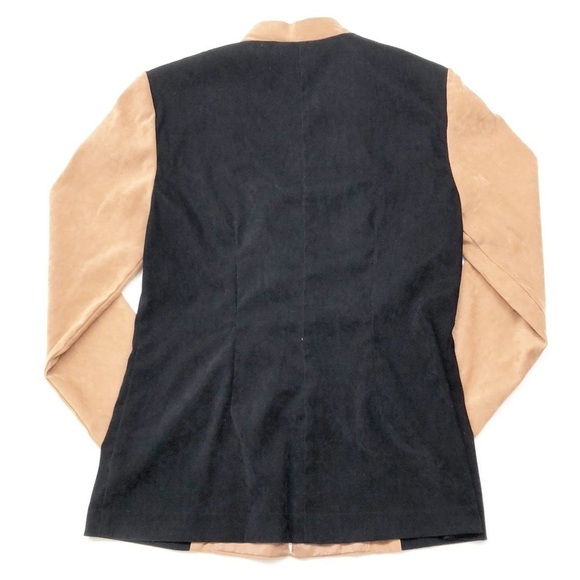 D.J. Summers tan/black long sleeve button up jacket - Picture 2 of 4